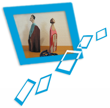 Figuren Mann und Frau